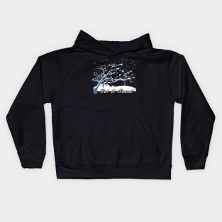 Frosted Trees Kids Hoodie